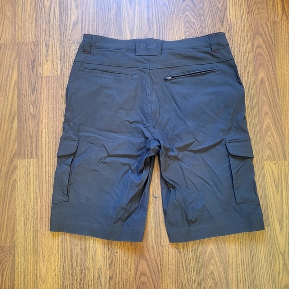 Far West Cargo Shorts 8 Pocket Design W32 Mens Charcoal Grey - Picture 6 of 9